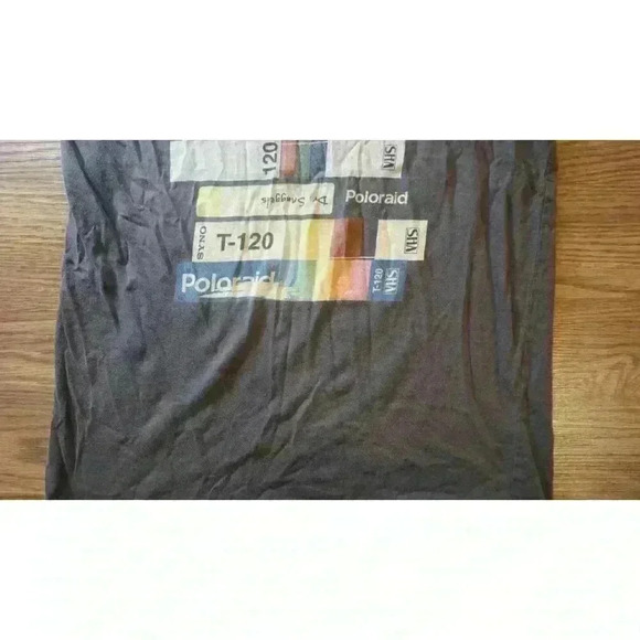 Embrace by Dedicated T-shirt Stockholm Polaroid Video VHS Retro Crew Neck, M - Picture 4 of 16